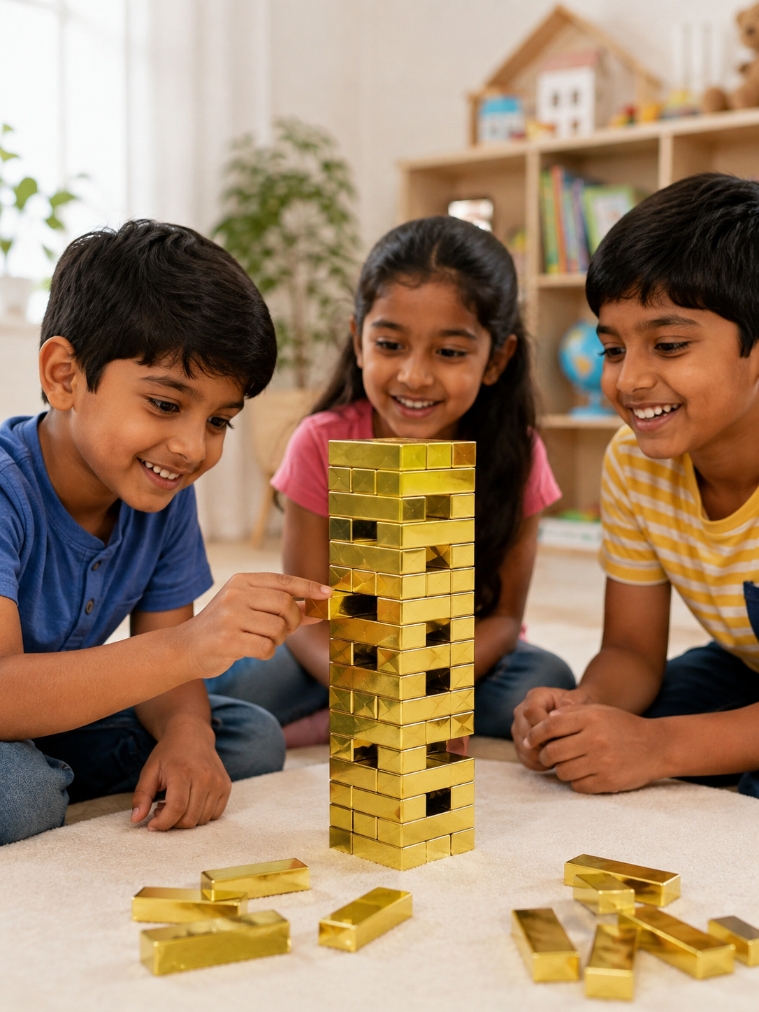 لعبة برج التوازن 54 قطعة | 54 PCS Tumbling Tower Blocks Game
