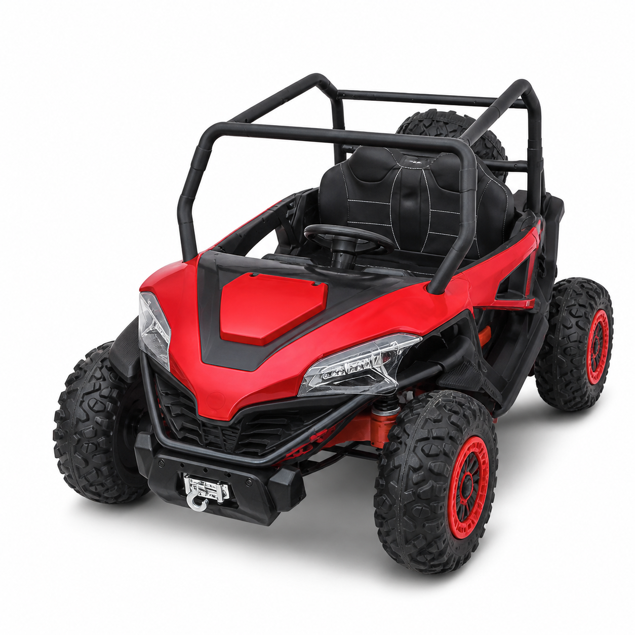 سيارة أطفال كهربائية باجي رياضية حمراء | Red Kids Electric Sport Buggy