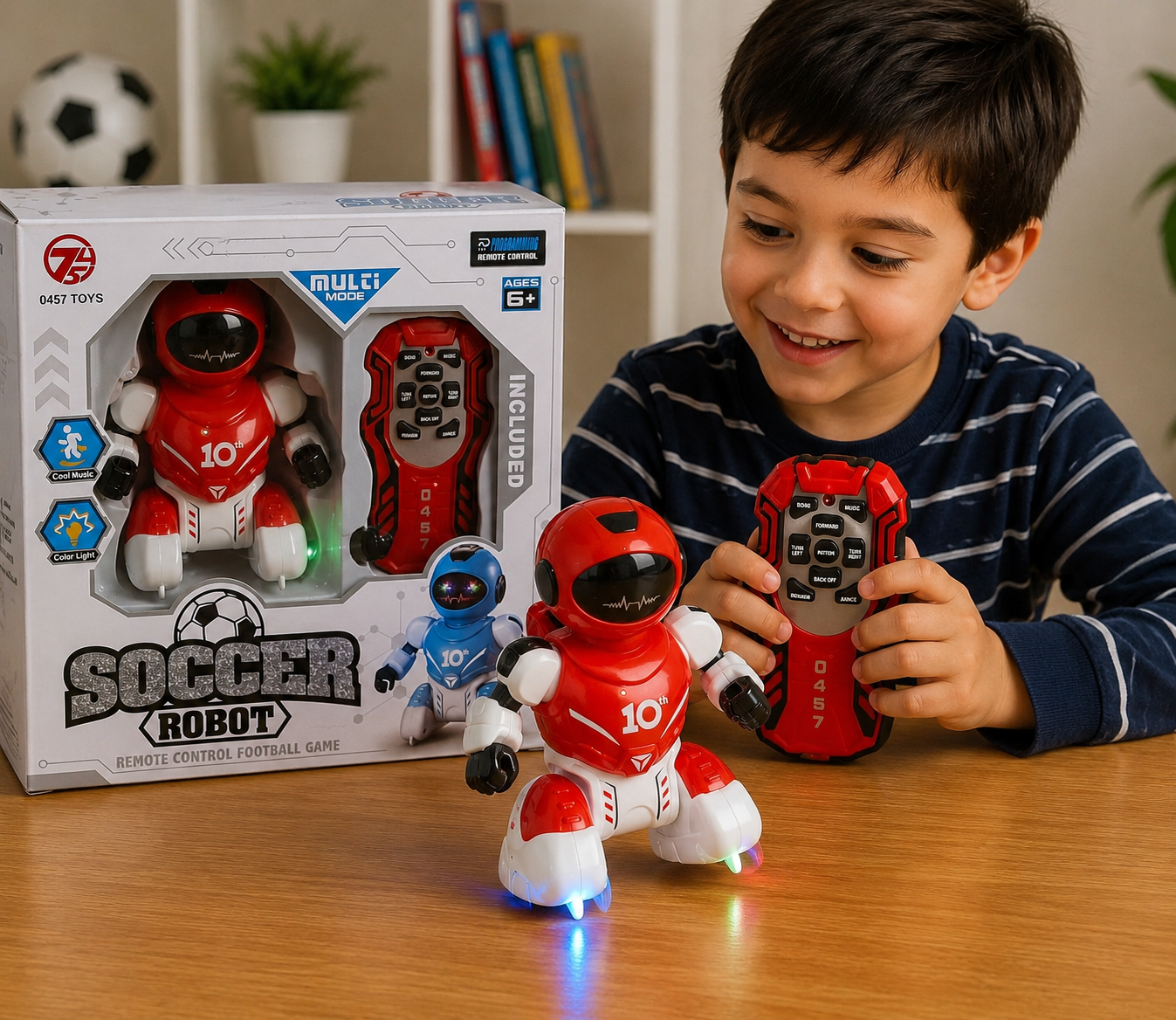روبوت كرة قدم بالريموت | Soccer Robot Remote Control Football Game