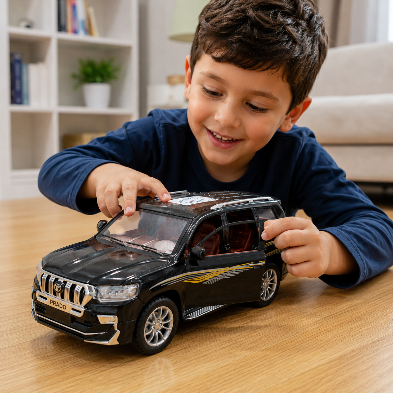 مجسم سيارة تويوتا برادو بتفاصيل واقعية | Toyota Prado SUV Model Car