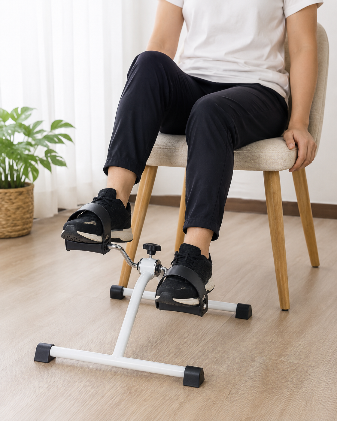 جهاز بدالات رياضي للتمارين وإعادة التأهيل | Pedal Exerciser Mobility Trainer