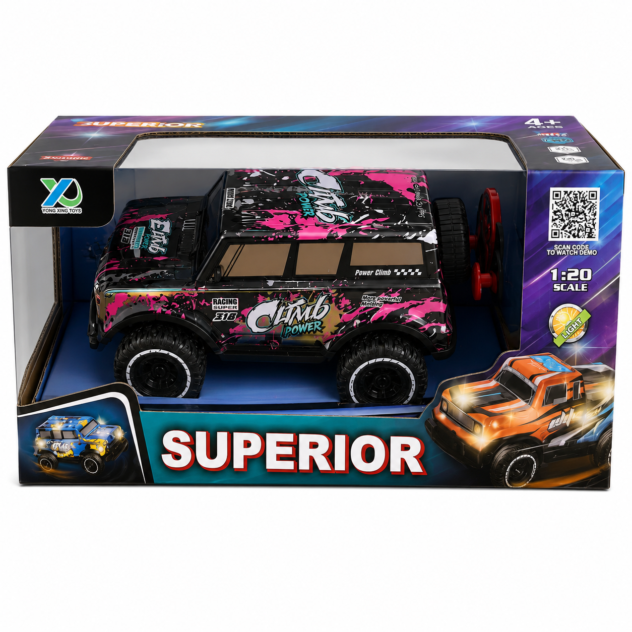 سيارة للأطفال | Superior Climb Power Toy Car