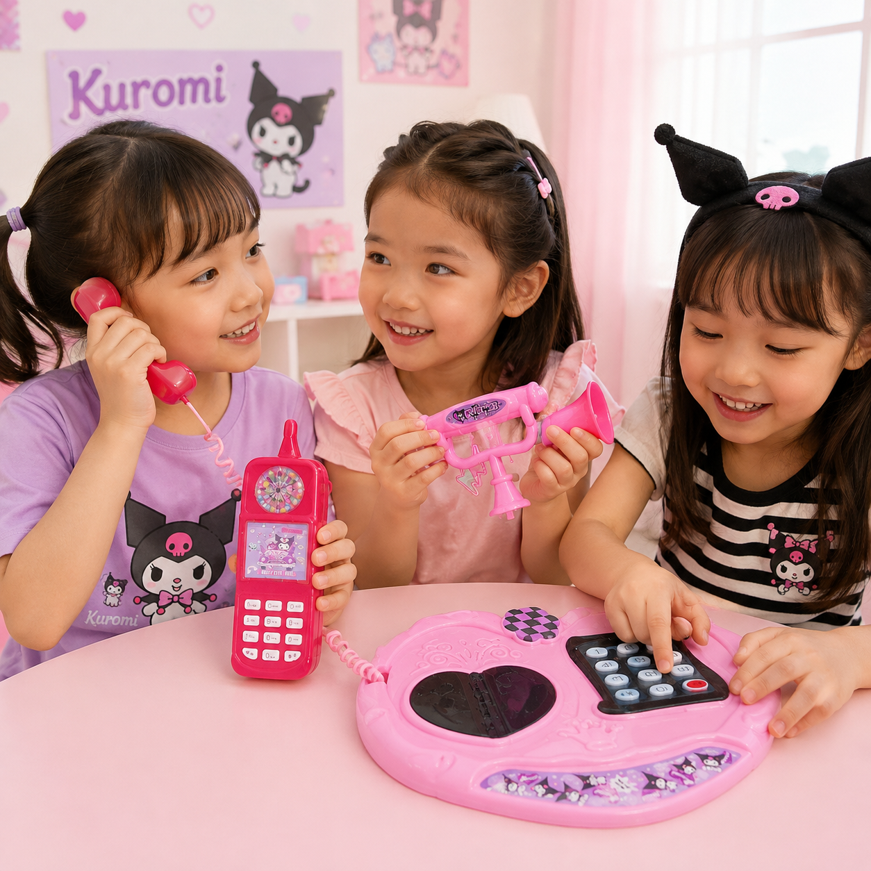 Kuromi Phone Set - طقم هاتف كورومي التفاعلي