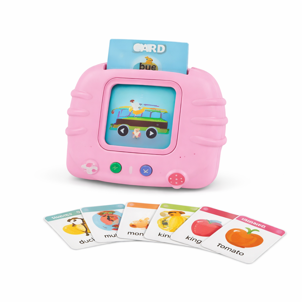 جهاز البطاقات التعليمية للأطفال – Card Early Education Device لعبة تعليمية ممتعة تساعد الطفل على التعلم المبكر بطريقة تفاعلية ومسلية