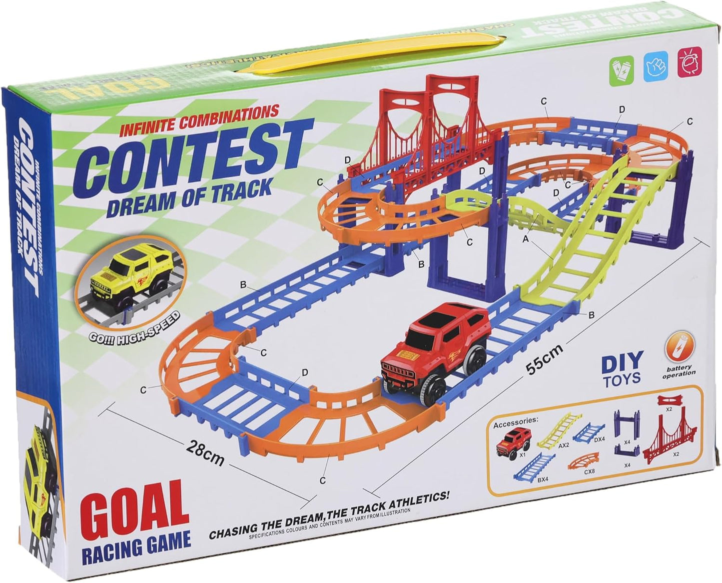 لعبة مسار سباق السيارات Track Racing Game
