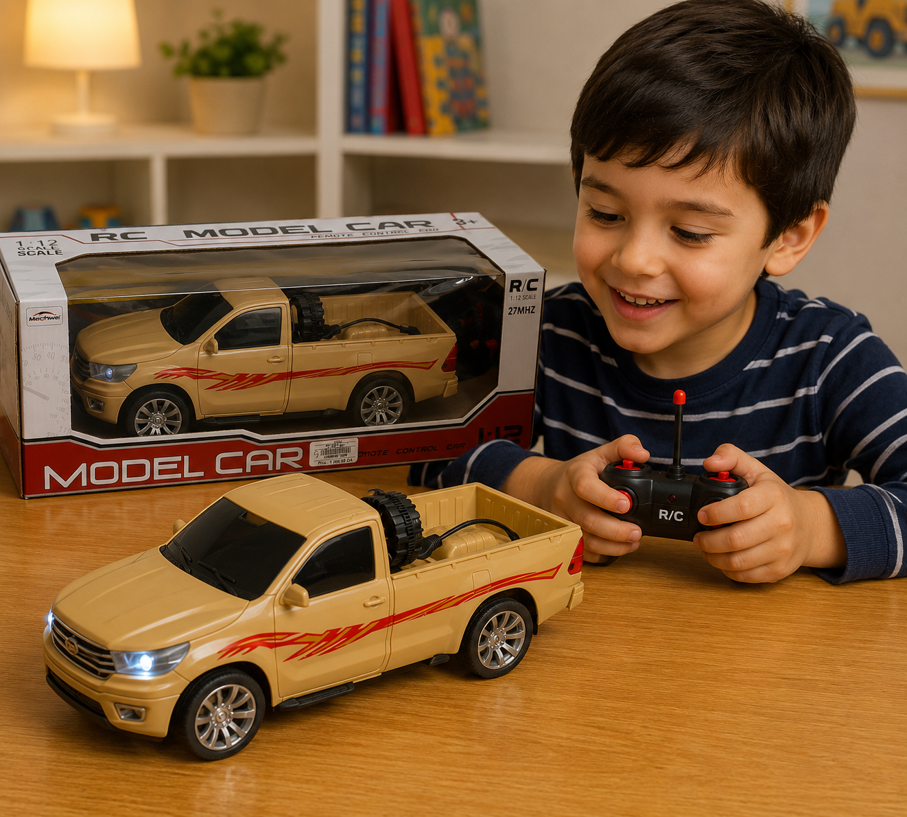 سيارة بيك أب ريموت كنترول| R/C Pickup Model Car 1:12
