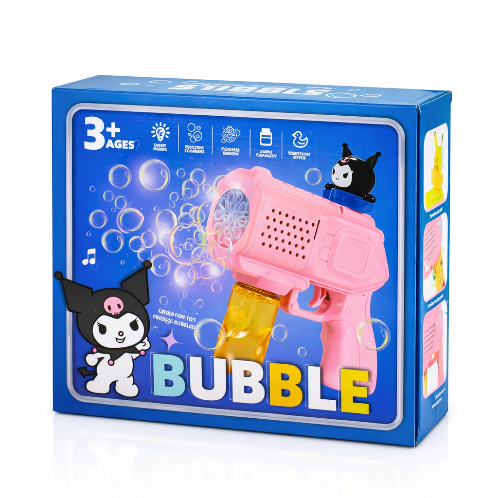 مسدس الفقاعات الأوتوماتيكي للأطفال – Bubble Gun