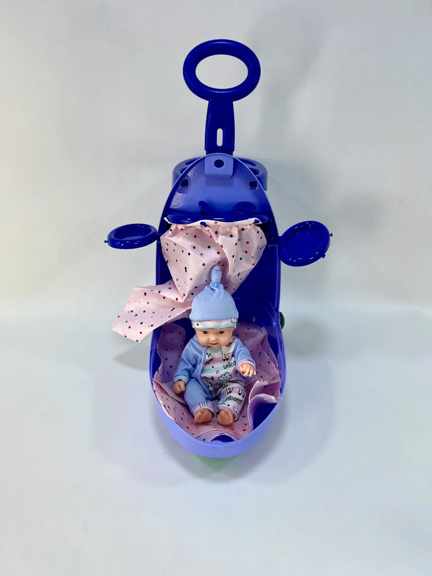 حقيبة ترولي الأطفال 3 في 1 – Baby Trolley Case 3-in-1 Doll Playset