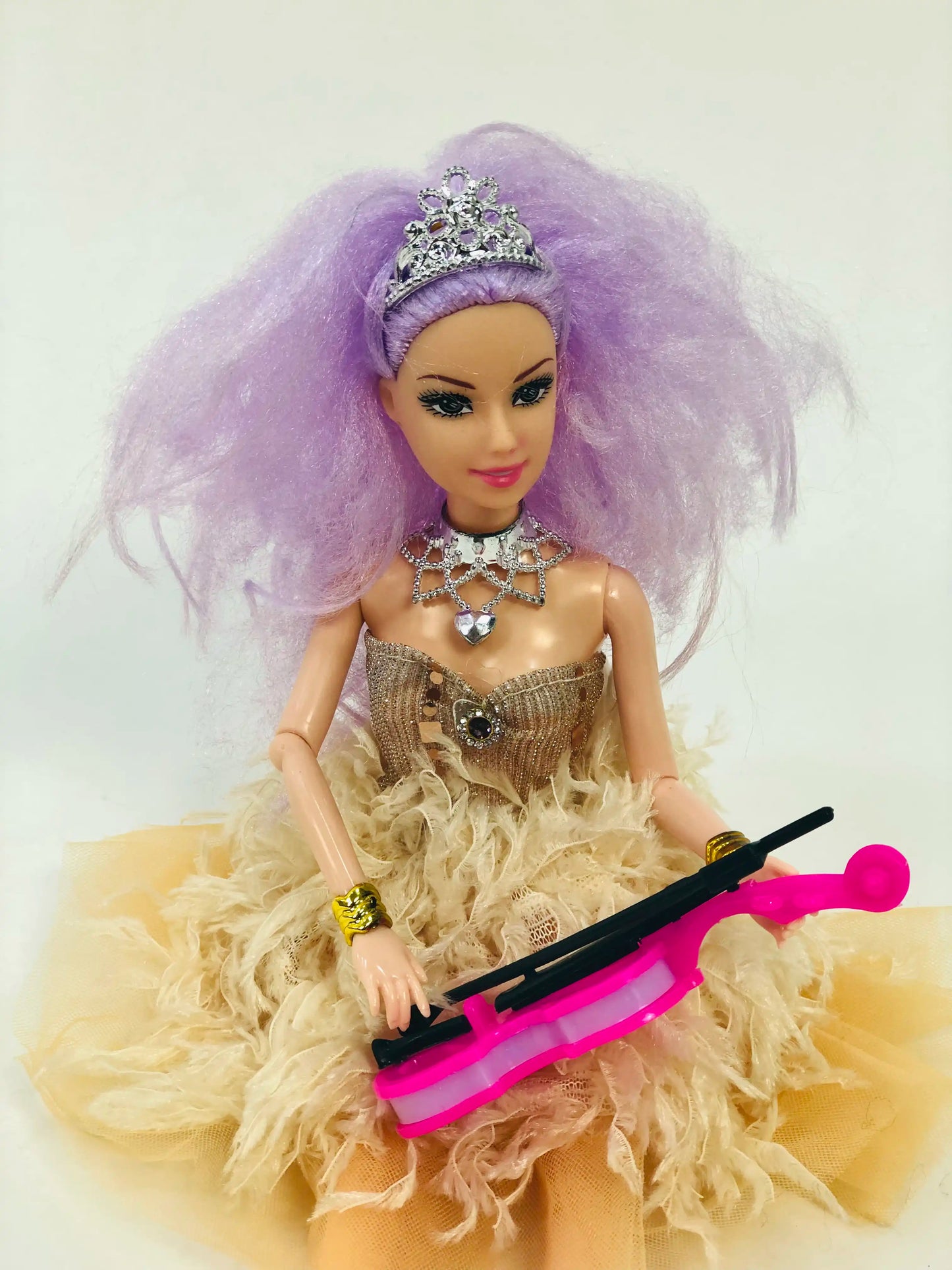 دمية أميرة مع كمان – Romantic Sentiment Princess Doll