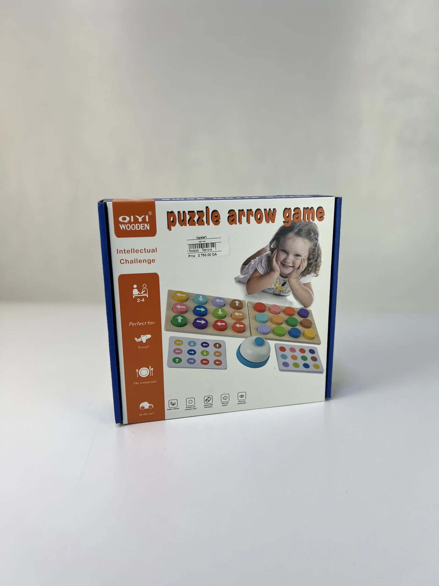 QiYi لعبة الألغاز الخشبية Puzzle Arrow Game