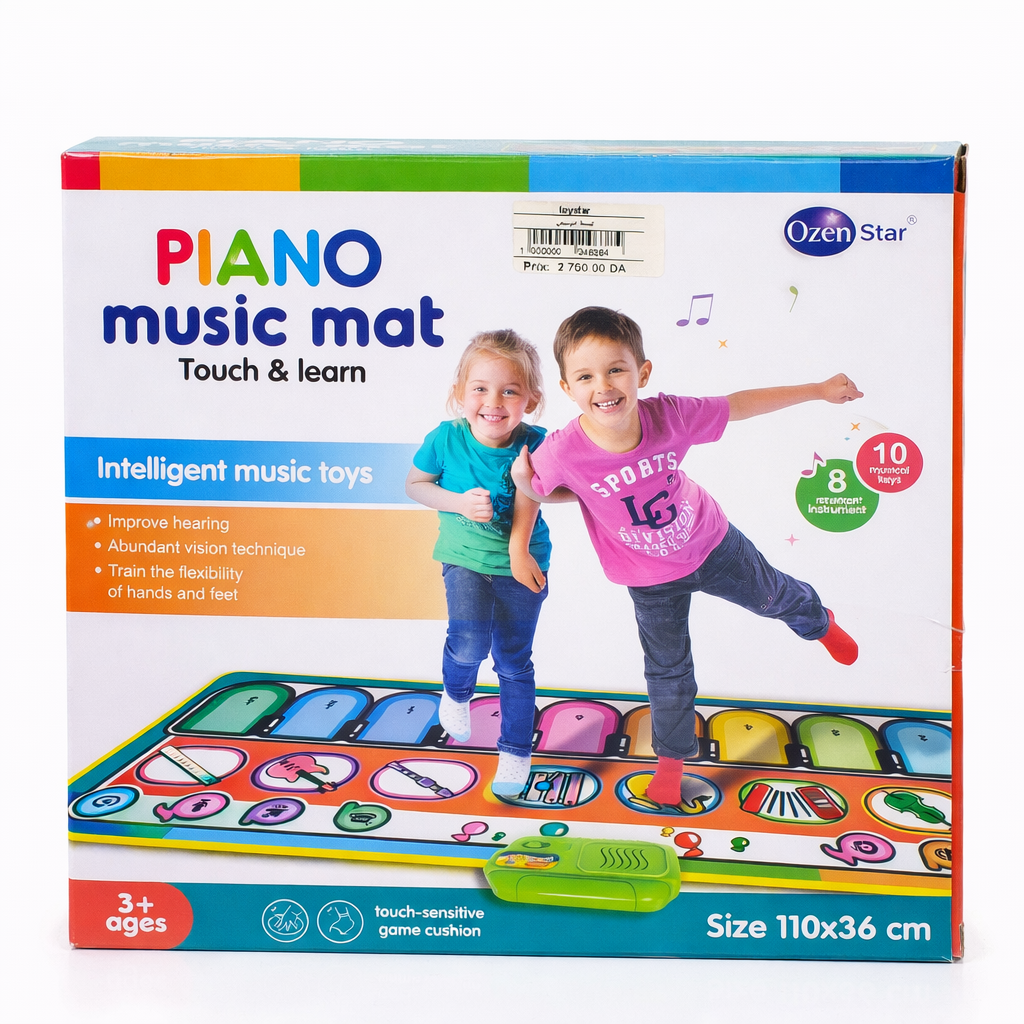 سجادة بيانو موسيقية للأطفال – Piano Music Mat Touch & Learn