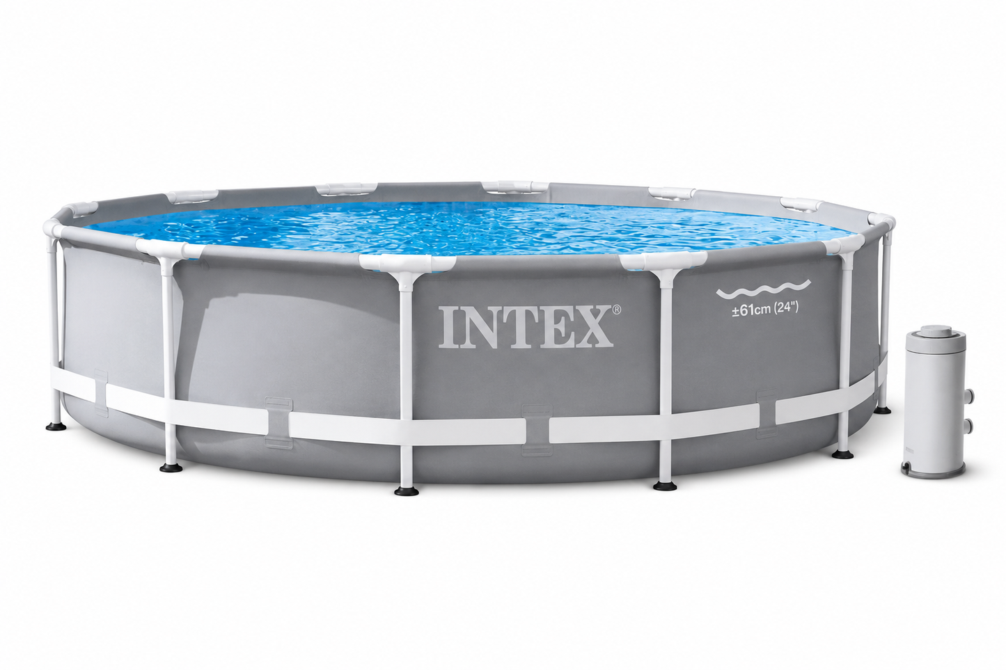مسبح INTEX بإطار معدني دائري | INTEX Round Frame Pool
