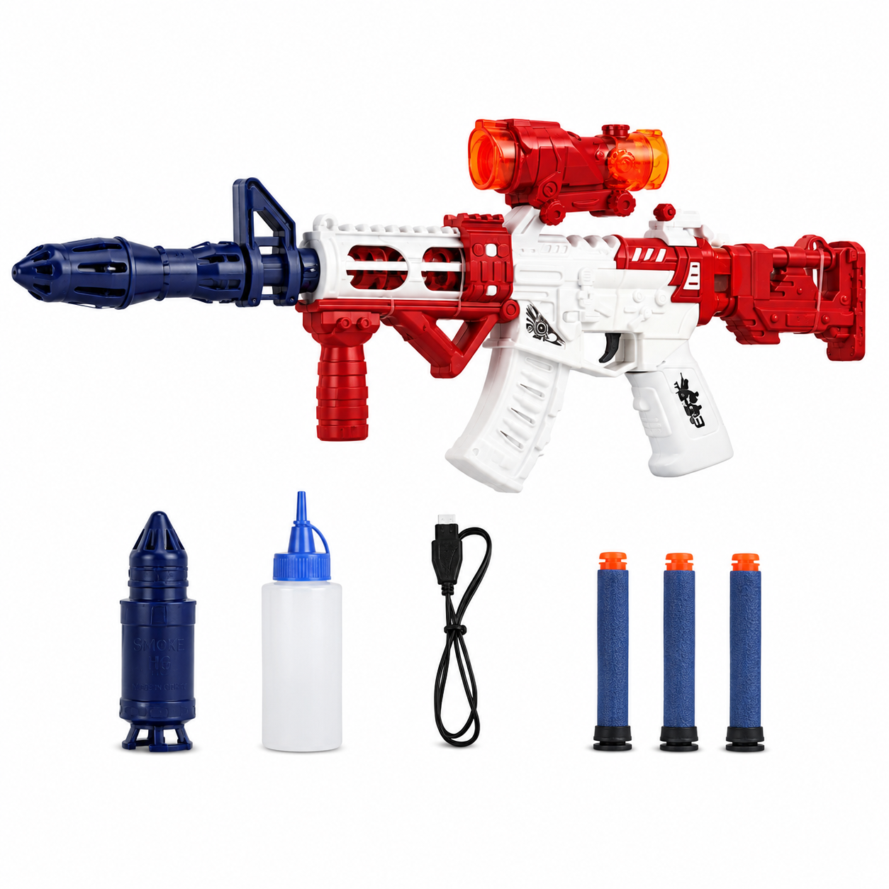 بندقية لعبة +3 سنوات | Smoke Grenade Gun Astral Blaster