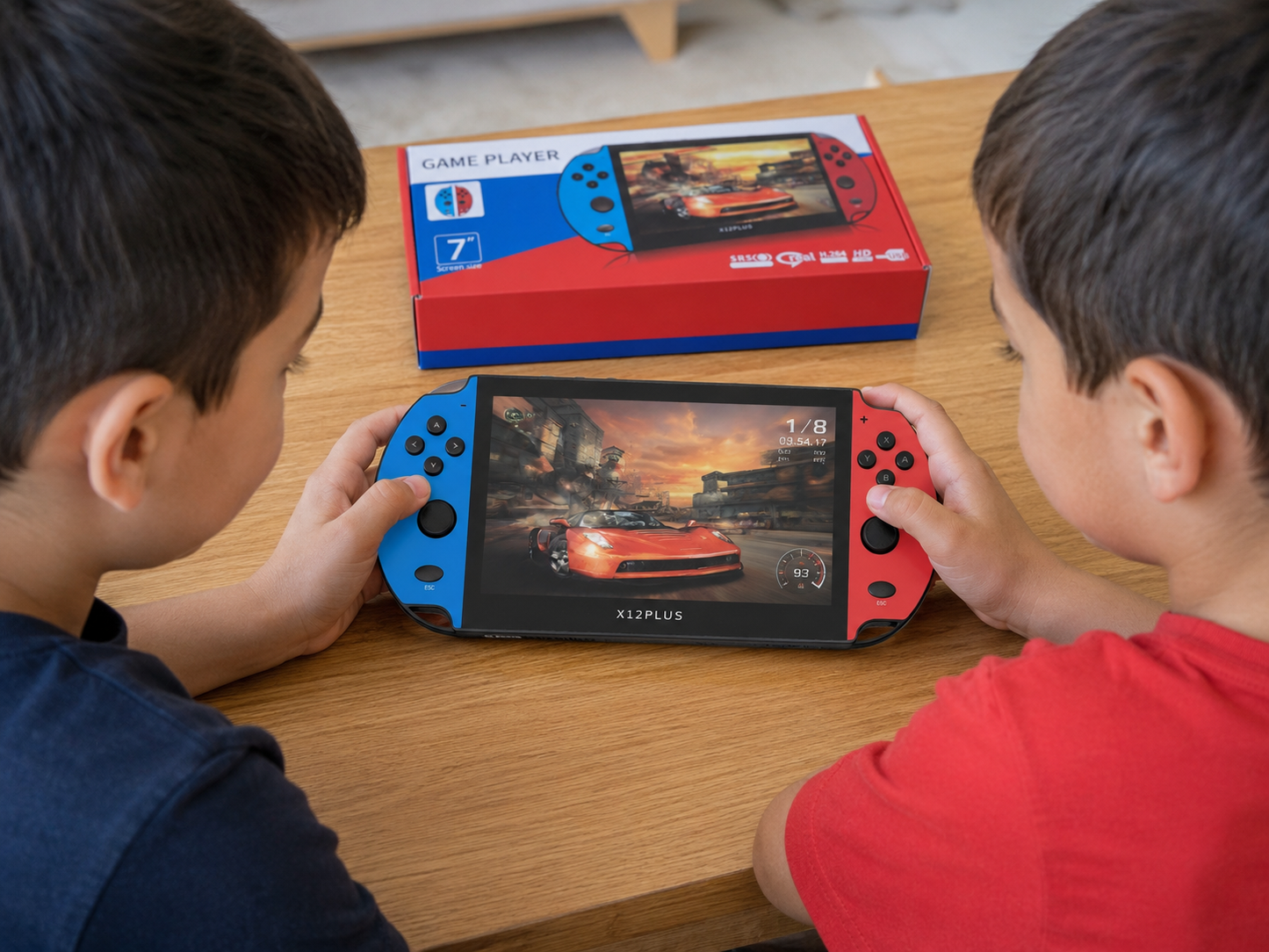 جهاز ألعاب محمول X12 Plus بشاشة 7 بوصة | Game Player