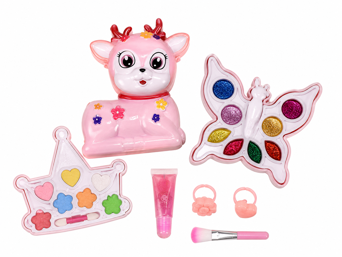 مجموعة مكياج أطفال كورومي كافيه | Kuromi Cafe My Beauty World Make-Up Set