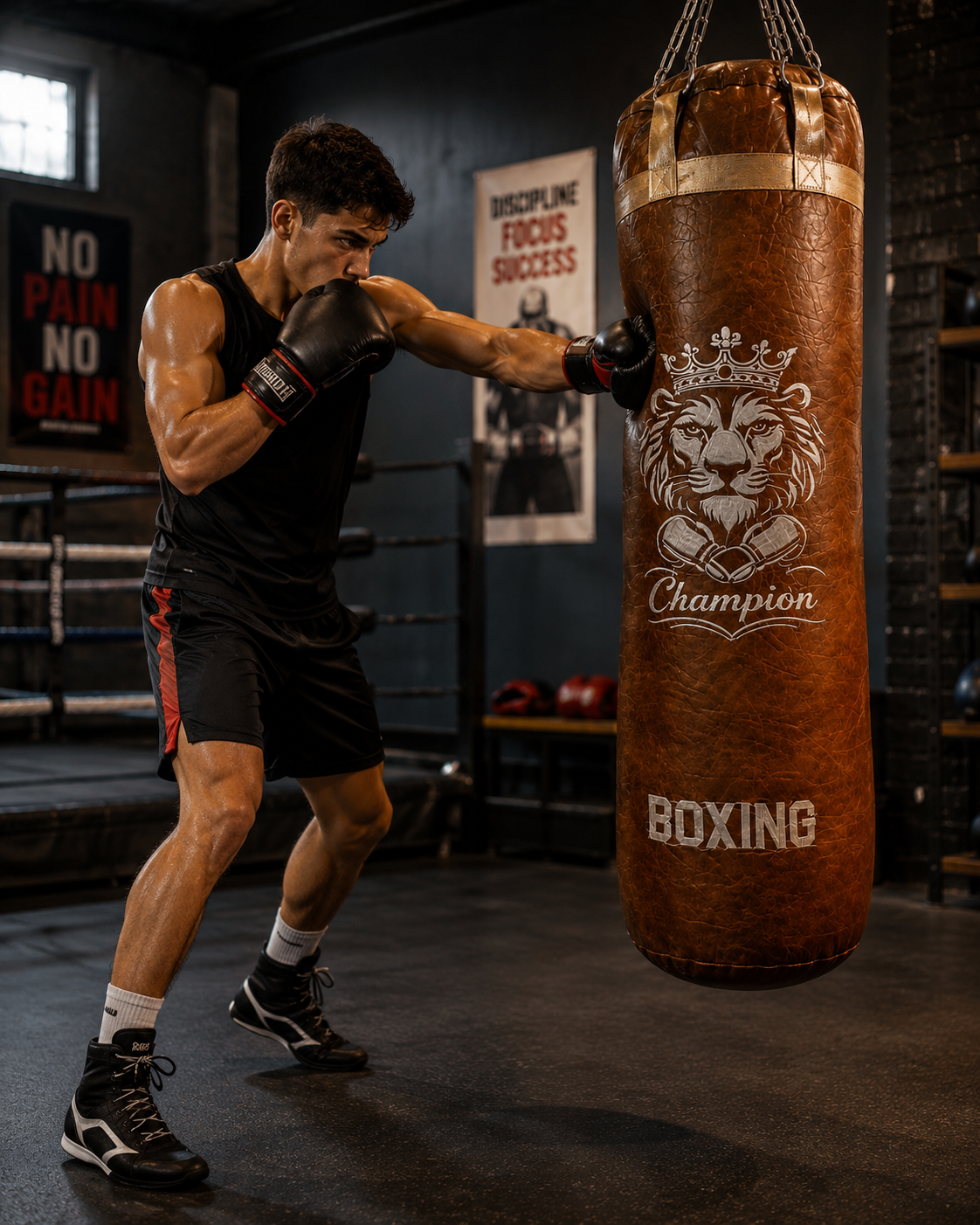 كيس ملاكمة للأطفال والكبار | Champion Boxing Punching Bag