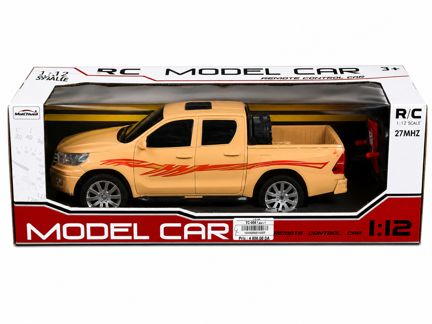 سيارة بيك أب بالتحكم عن بعد :| RC Model Car Pickup Truck 1:12 Scale