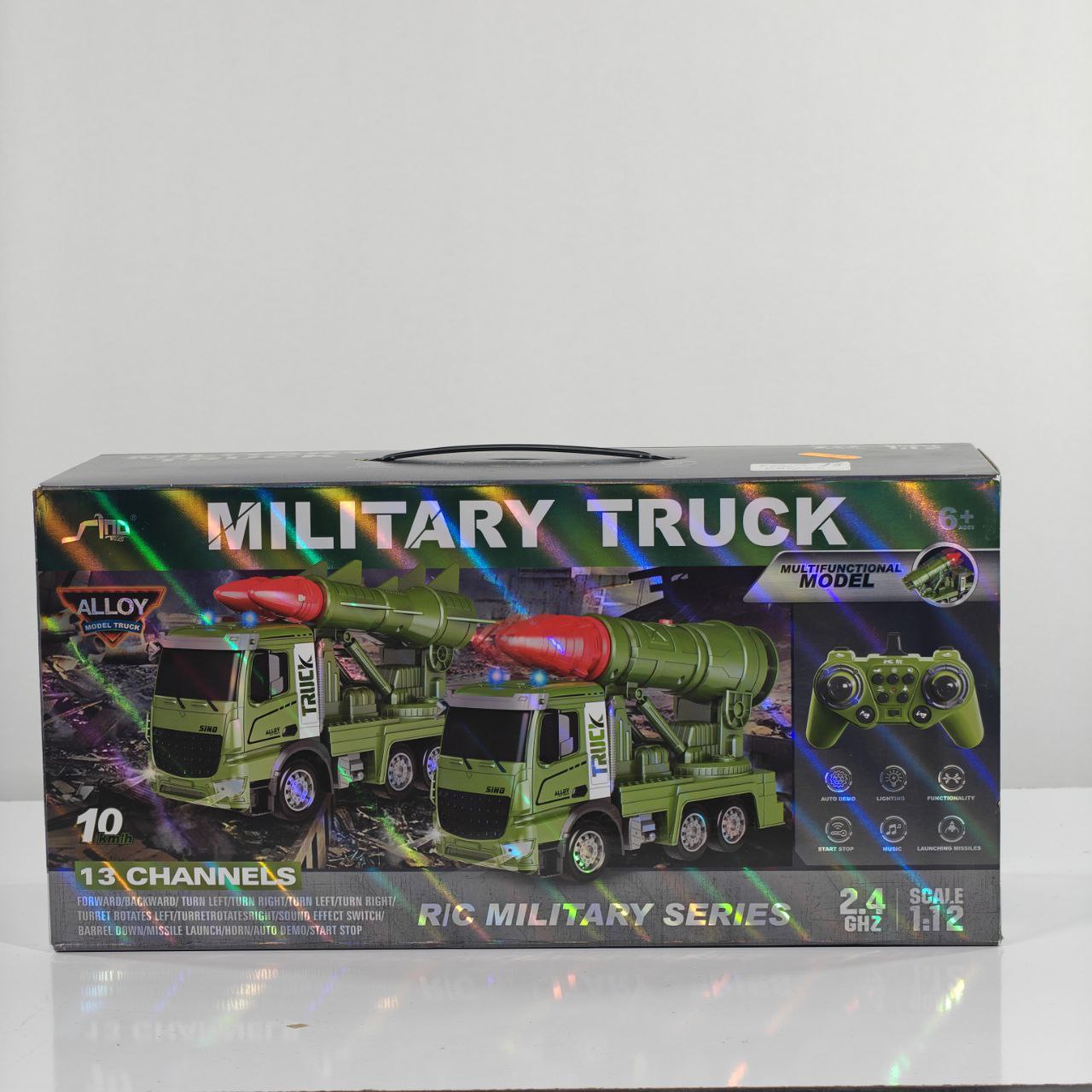شاحنة عسكرية SINO RC مقياس Military Truck Remote Control