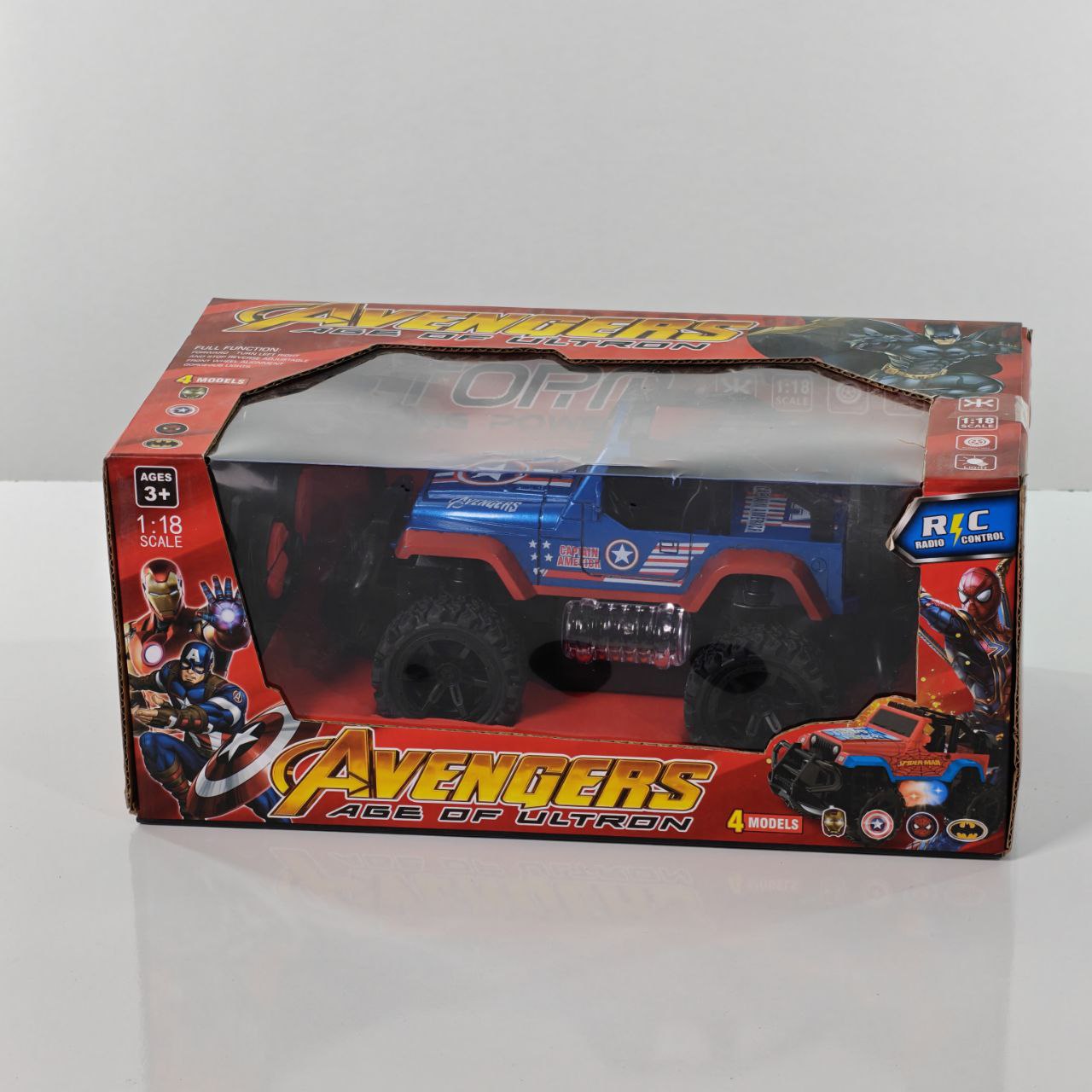 سيارة أفنجرز بالتحكم عن بعد Avengers RC 1:18