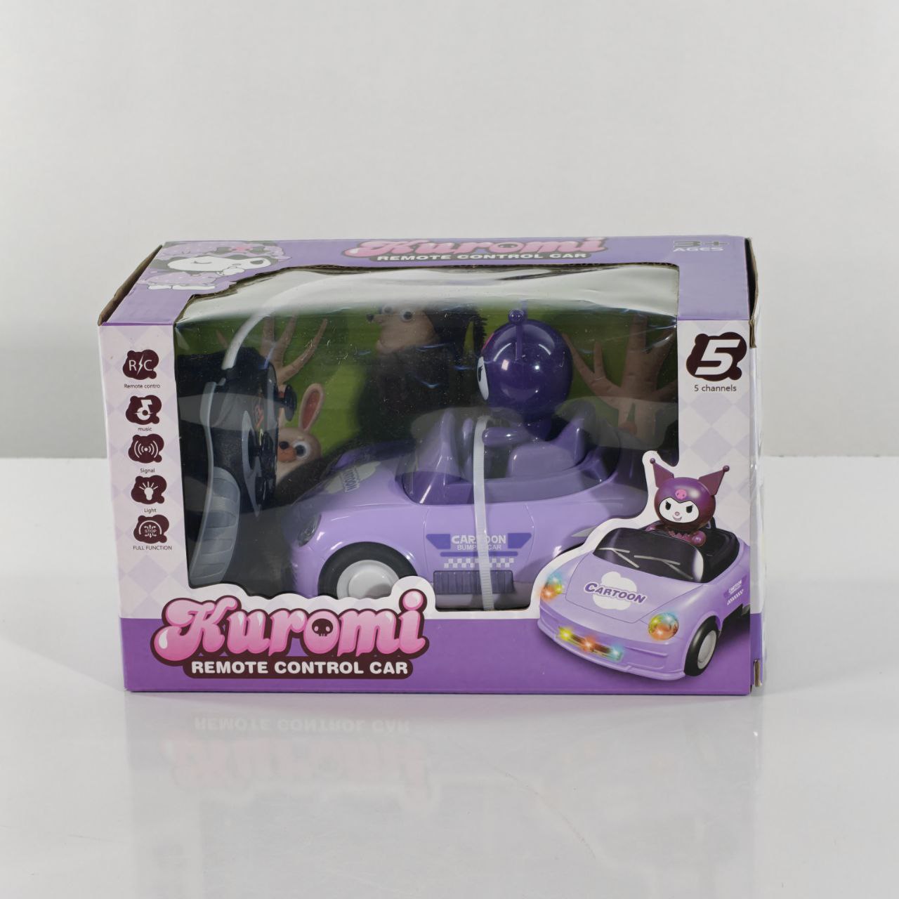 سيارة كرومي بالتحكم عن بعد RC Kuromi Cartoon Car