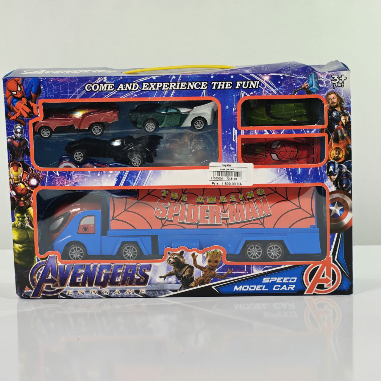 سيارات سبايدر مان والأفينجرز Spider-Man & Avengers Friction Car