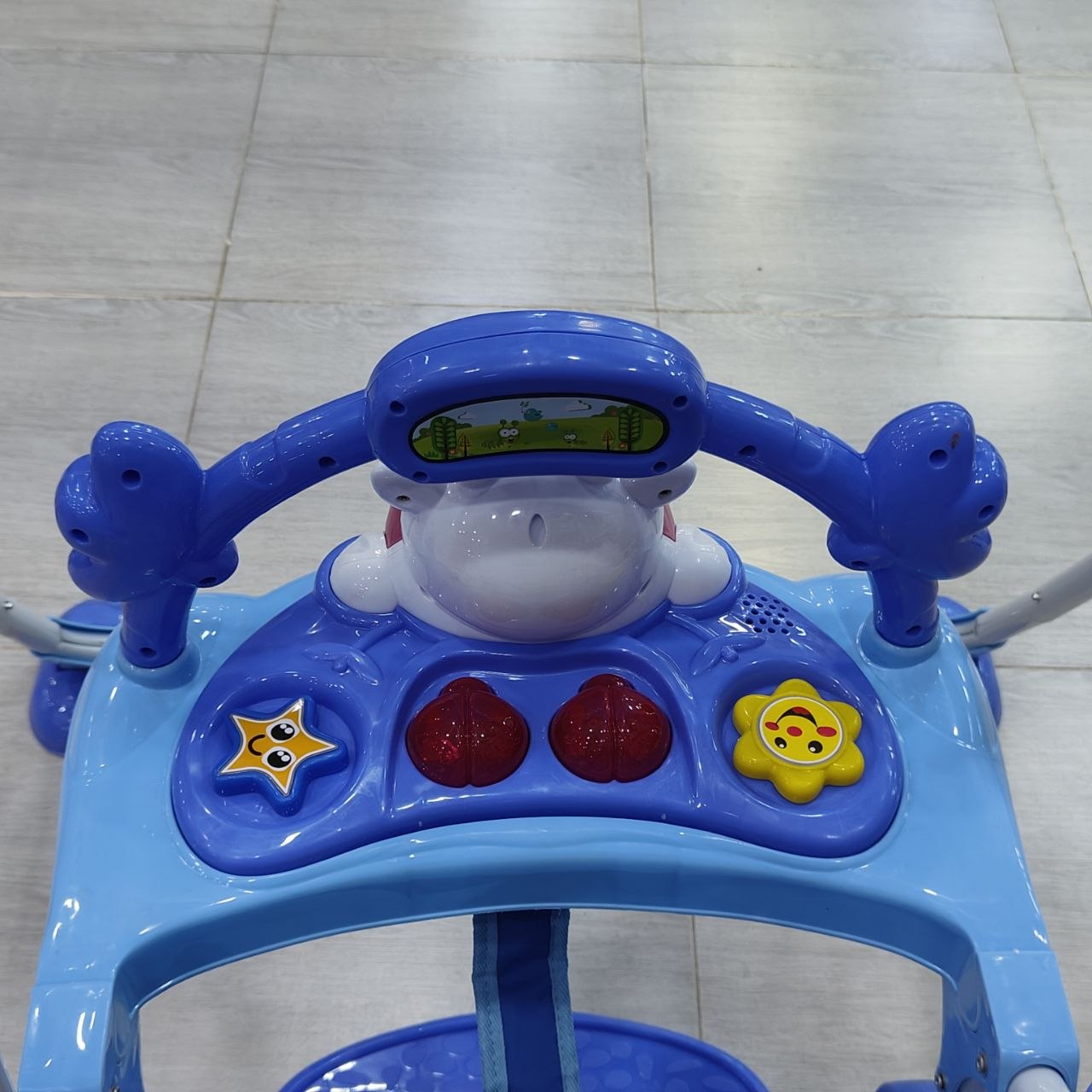 أرجوحة أطفال معدنية بمقعد أمان – Baby Swing Chair