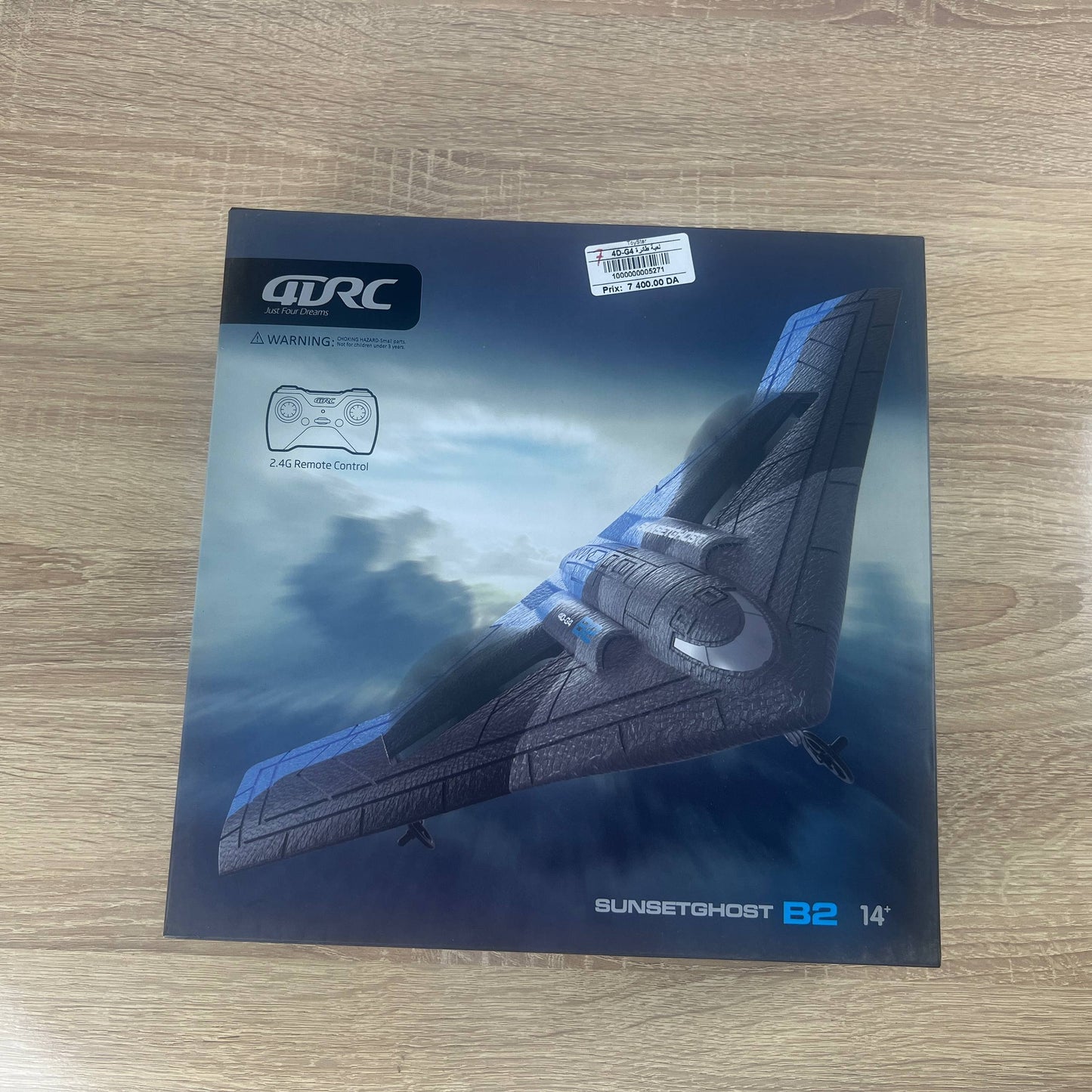 طائرة شبحية 4DRC Sunsetghost B2 بالتحكم عن بعد | 4DRC Sunsetghost B2 RC Stealth Aircraft