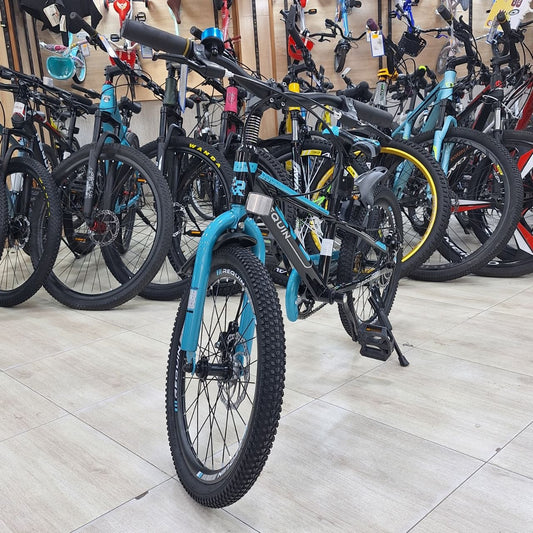 دراجة هوائية جبلية QUN للشباب بتصميم رياضي وفرامل قرصية | QUN Mountain Bike with Sport Design & Disc Brakes