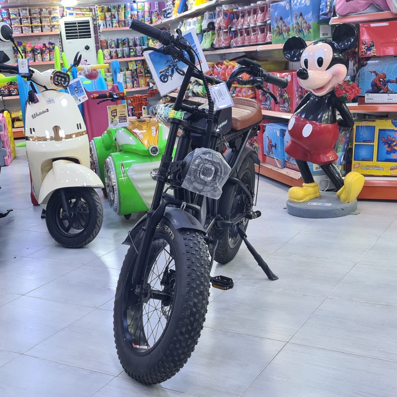دراجة كهربائية QUASMAX بمقعد مزدوج | QUASMAX Electric Bike Dual Seat