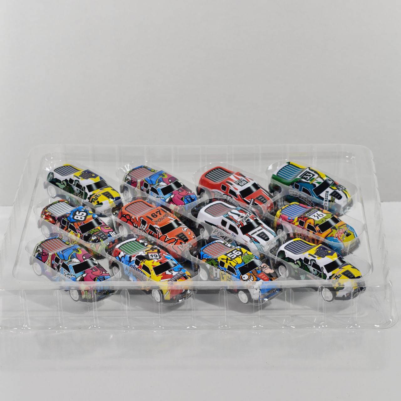 مجموعة سيارات سباق مصغرة Die-Cast Racing Cars Set