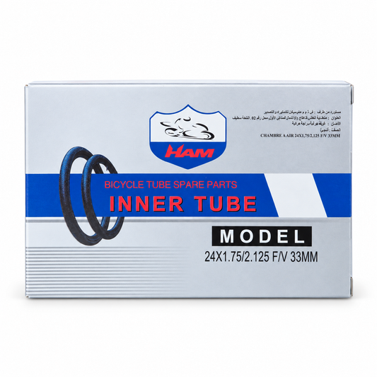 شمبرير دراجة HAM مقاس 24 بوصة | HAM Bicycle Inner Tube 24×1.75/2.125