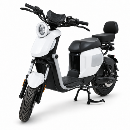 دراجة كهربائية SDA U2 — أسود وأبيض | SDA U2 Electric Scooter