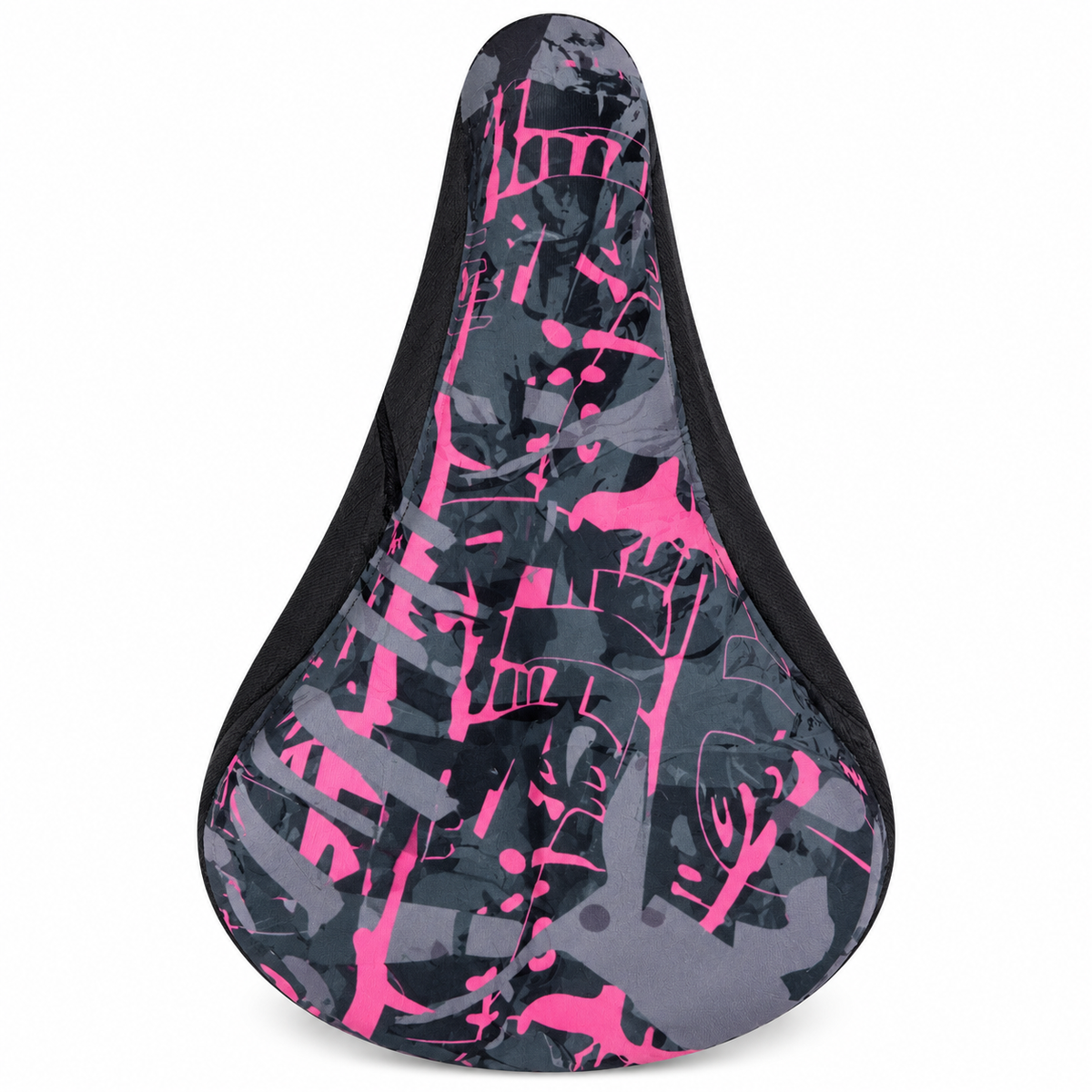 غطاء كرسي دراجة 4014-144 – أسود ووردي Bicycle Saddle Cover 4014-144 Black & Pink