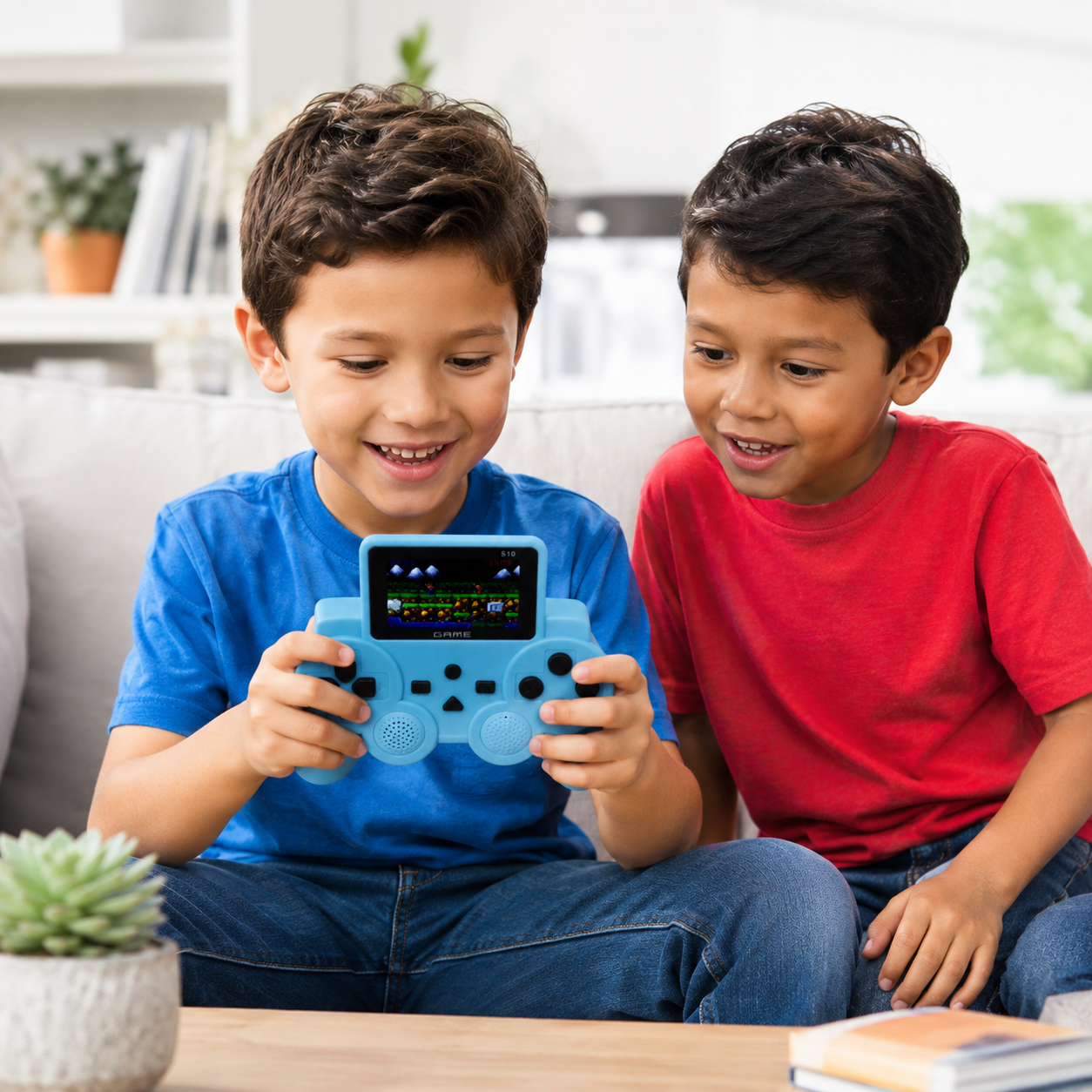 جهاز ألعاب S10 على شكل ذراع تحكم بمخرج AV | Controller Gamepad