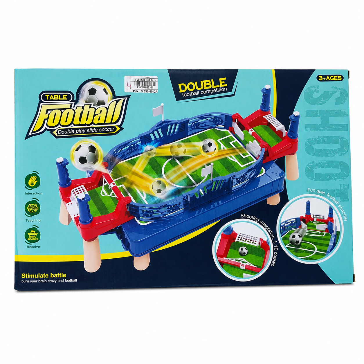 لعبة كرة القدم الطاولة للأطفال | Table Football Double Play Soccer