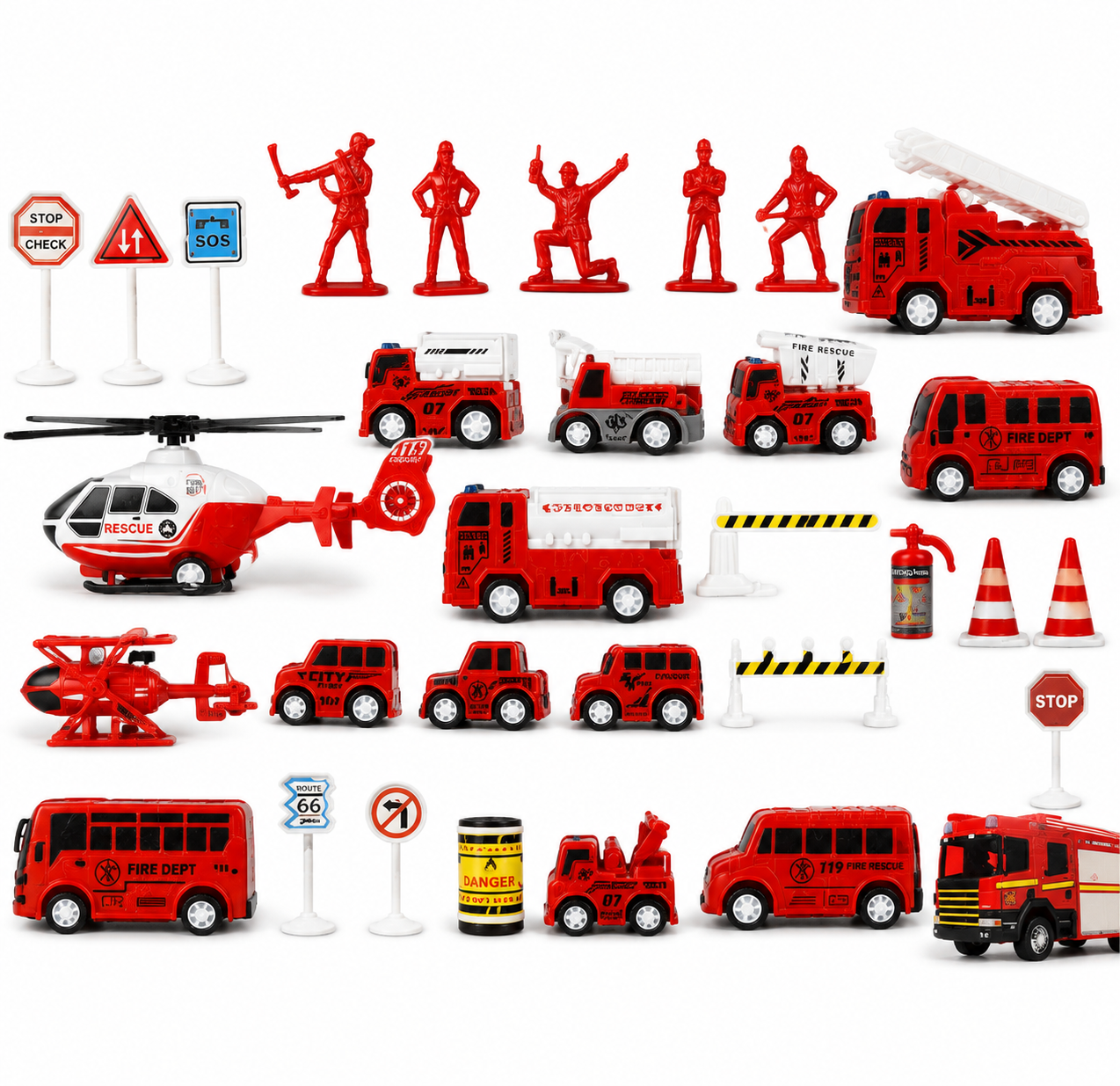 مجموعة إنقاذ وإطفاء للأطفال | Fire Rescue Play Set for Kids