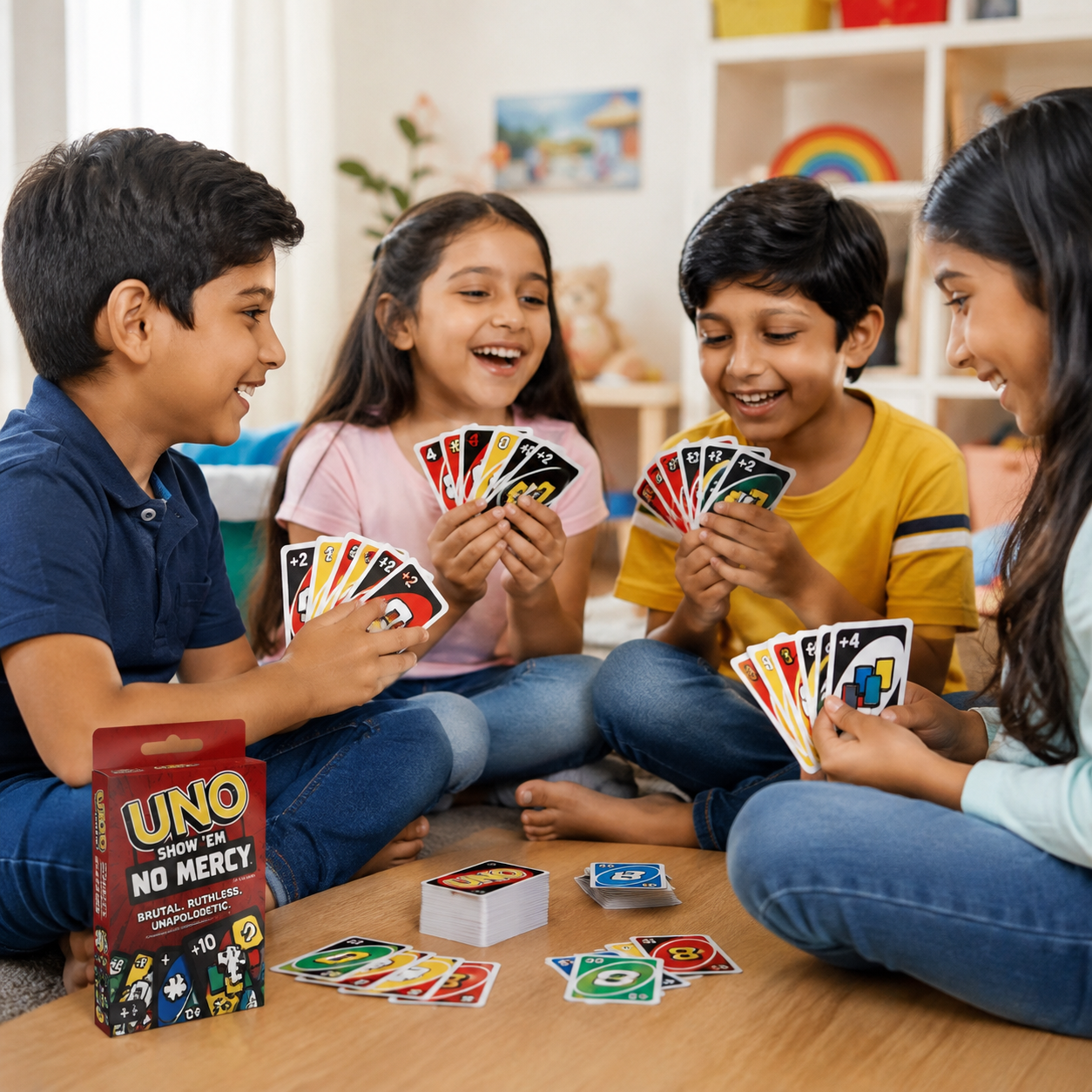 لعبة أونو نو ميرسي | UNO Show 'em No Mercy Card Game