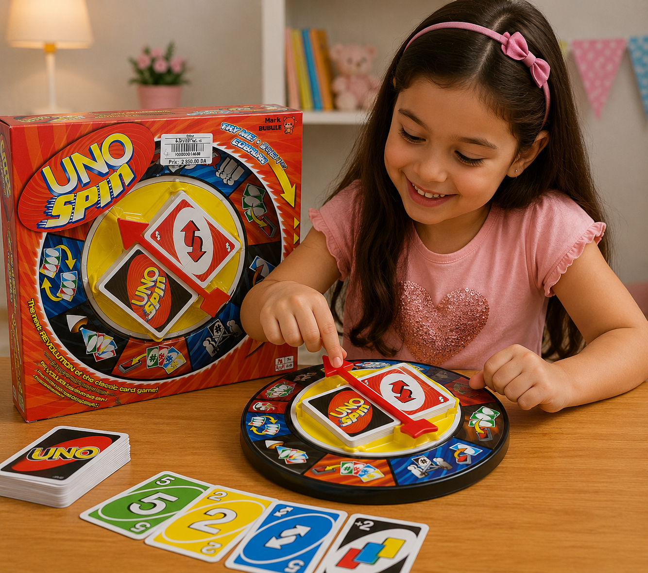 لعبة بطاقات الدوارة | UNO Spin Card Game