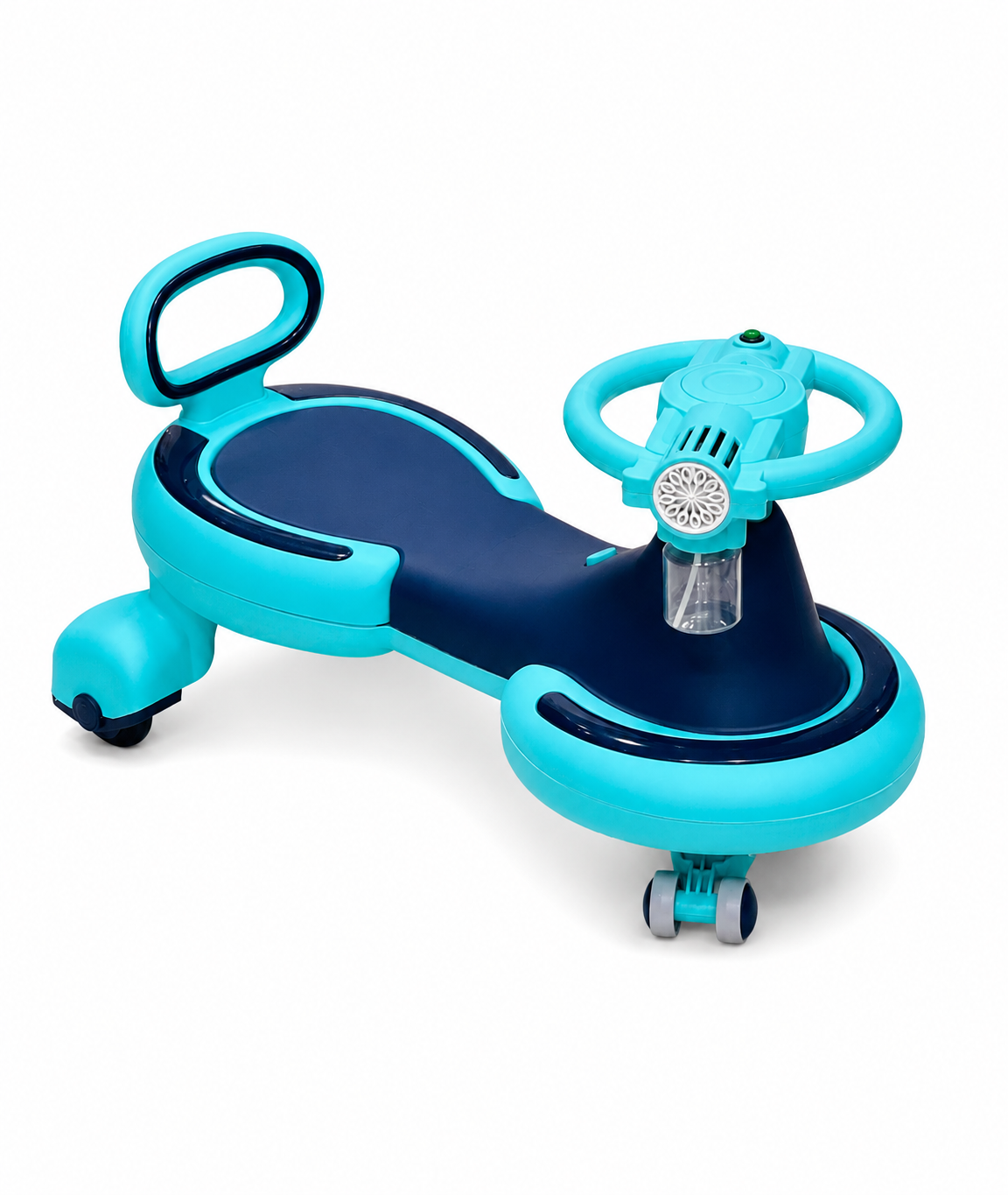 سيارة أطفال دوارة بتصميم رياضي | Kids Swing Ride-On Car