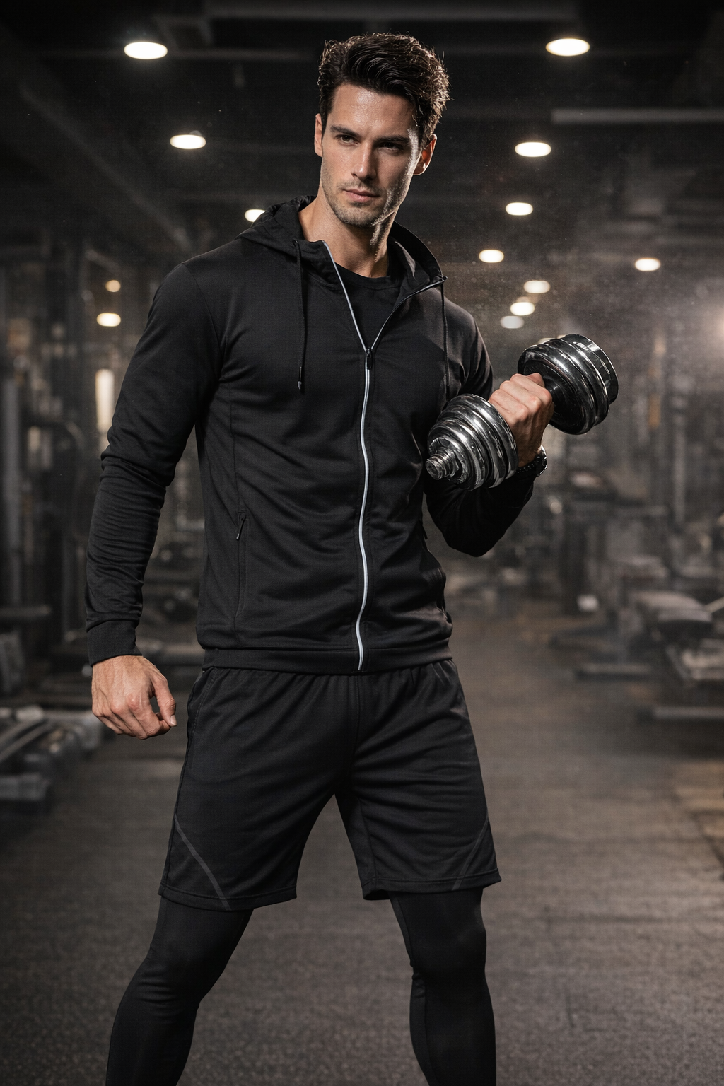 طقم رياضي رجالي للياقة واليوغا – Training Yoga Fitness Set / Fitness Sports Suit ST-7343 اختيار مثالي للرجال الباحثين عن الراحة، الأناقة، والأداء أثناء التمارين