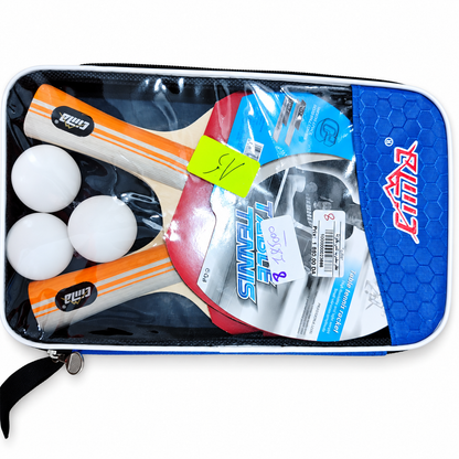 طقم تنس طاولة CIMA – مضربين + 3 كرات مع حقيبة | CIMA Table Tennis Set