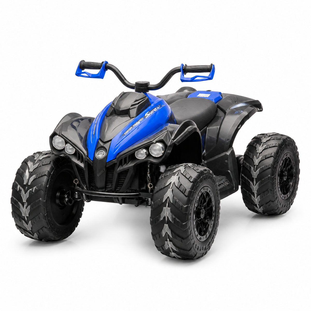 دراجة أطفال كهربائية رباعية زرقاء | Blue Kids Electric Quad ATV