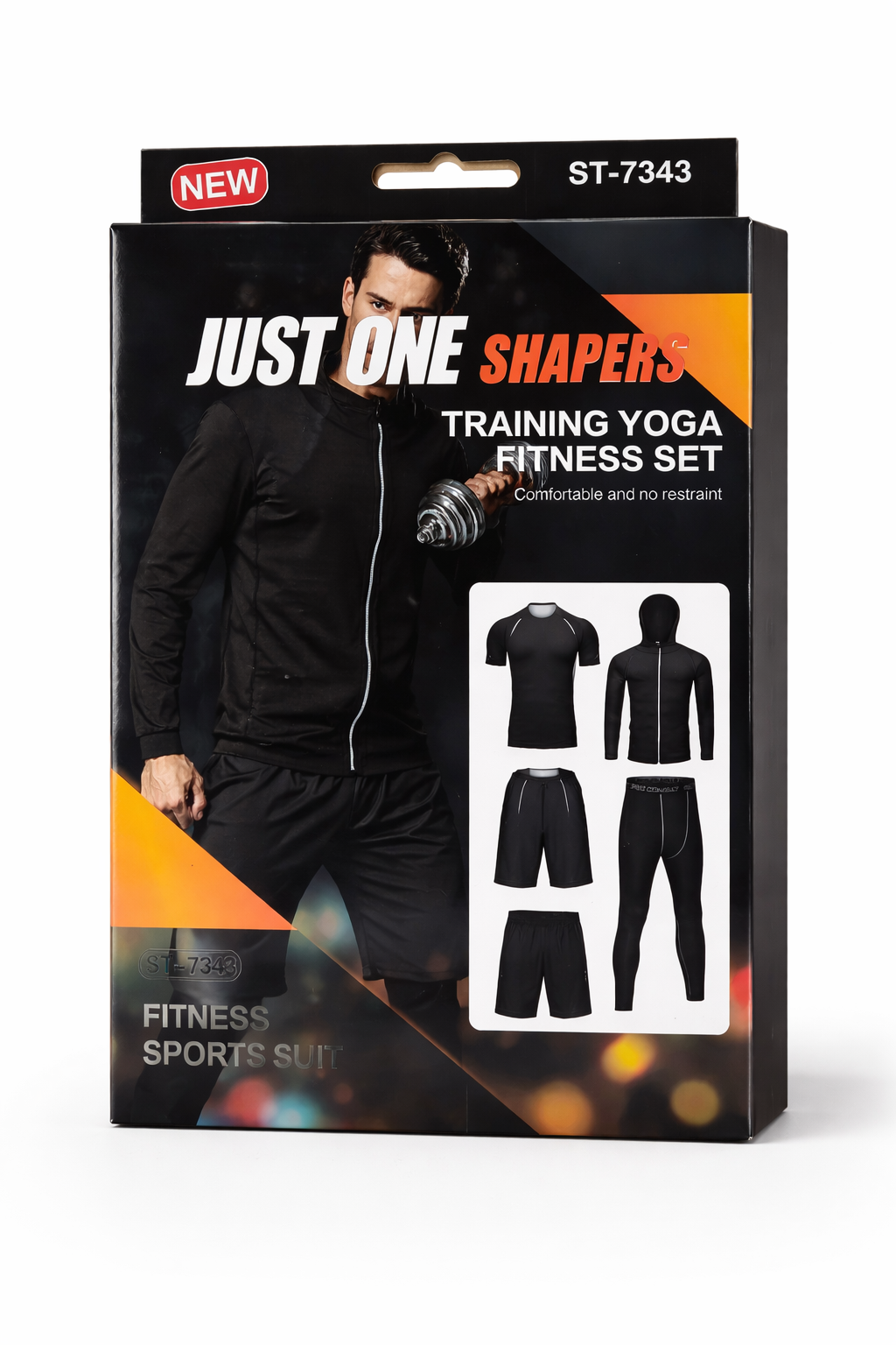طقم رياضي رجالي للياقة واليوغا – Training Yoga Fitness Set / Fitness Sports Suit ST-7343 اختيار مثالي للرجال الباحثين عن الراحة، الأناقة، والأداء أثناء التمارين