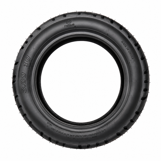 عجلة مطاطية للدراجة الكهربائية مقاس 3.00-10 مع شامبريل | Electric Scooter Tyre 3.00-10