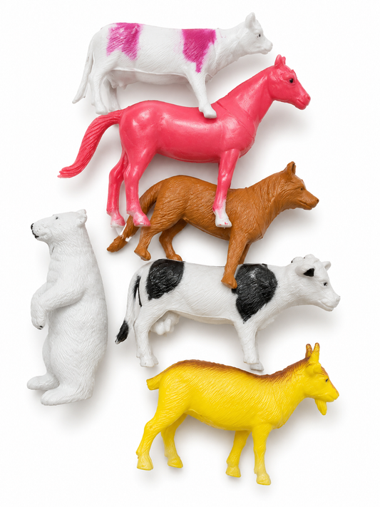 مجموعة مجسمات حيوانات المزرعة | Animal Kingdom Farm Animals Set