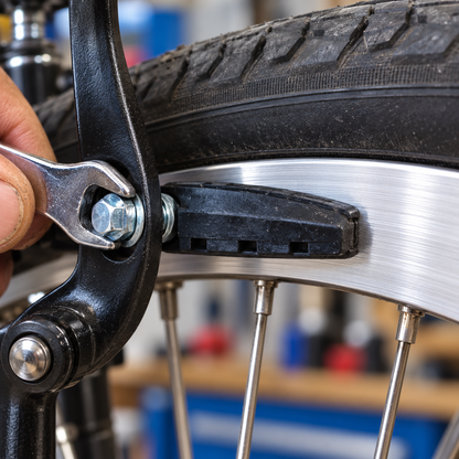 قطعة فرامل مطاطية (باتان) 1295 Bicycle Brake Shoe 1295