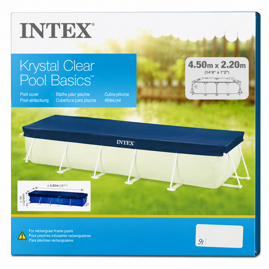 غطاء مسبح INTEX مقاوم للأوساخ | INTEX Pool Cover – Available in 3 Sizes