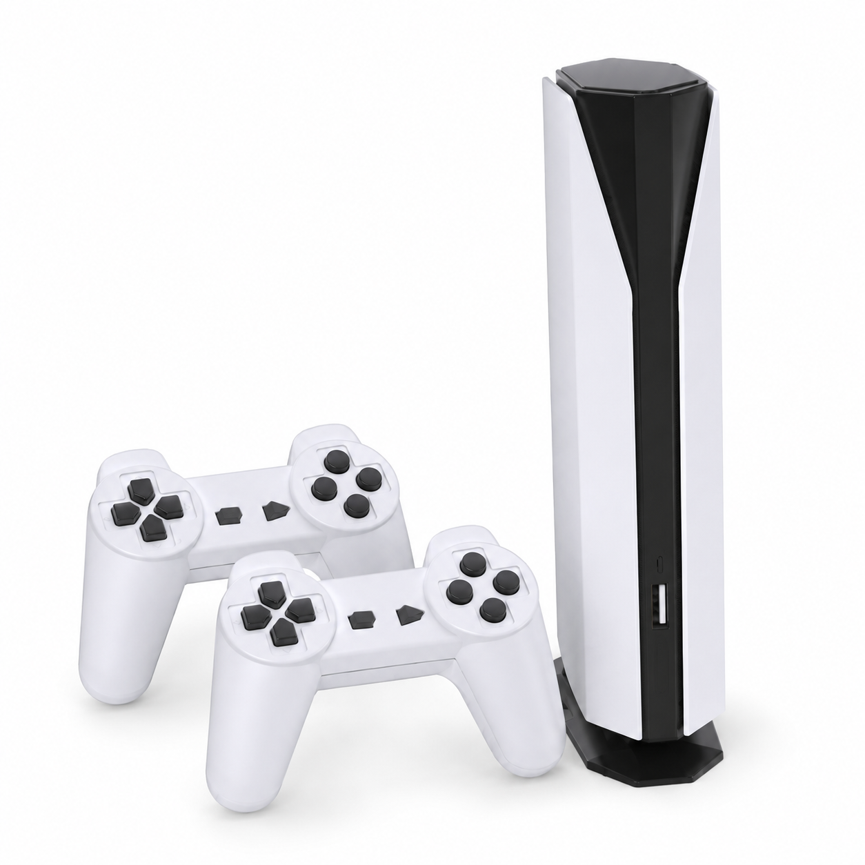 جهاز ألعاب منزلي GS5 بذراعي تحكم ووصلة AV | Retro Game Console