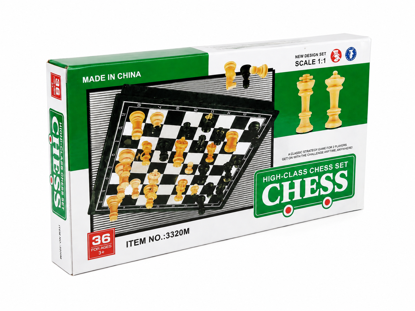 لعبة الشطرنج الكلاسيكية 36 قطعة | Chess High-Class Chess Set 36 PCS