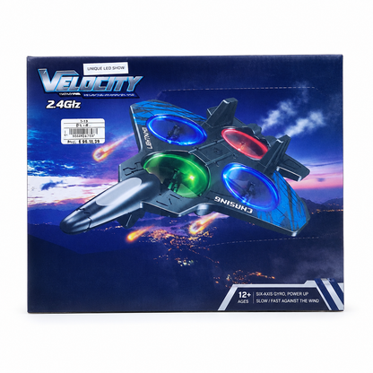طائرة درون بإضاءة ملونة | Velocity Mini Drone
